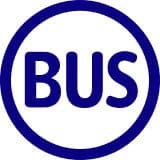 Bus bleu