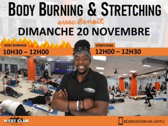 Stage Body Burning & Stretching , dimanche 20 novembre