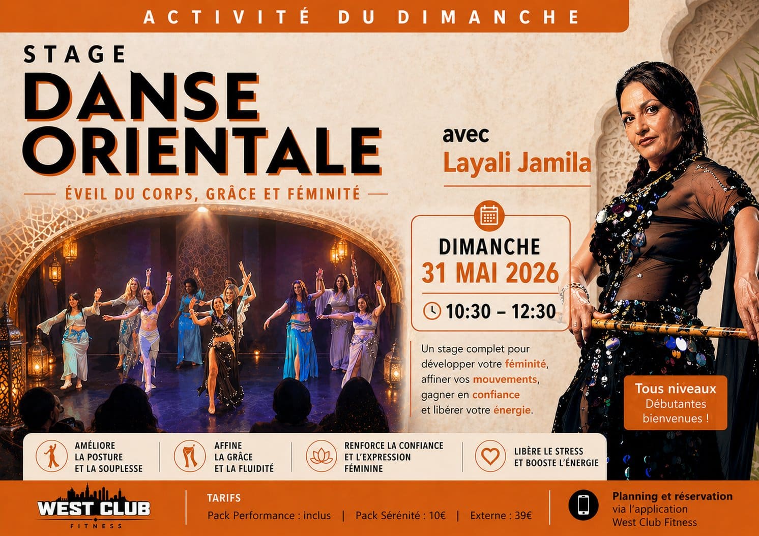 Danse orientale Suresnes