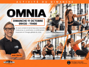 Stage Omnia avec Mario | Dimanche 11 octobre