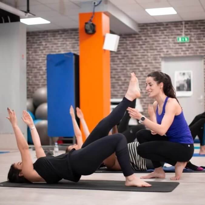 Cours de pilates à West Club Suresnes