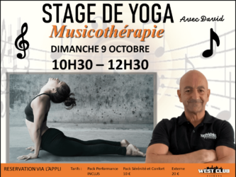 Stage de Yoga Musicothérapie avec David, dimanche 9 octobre