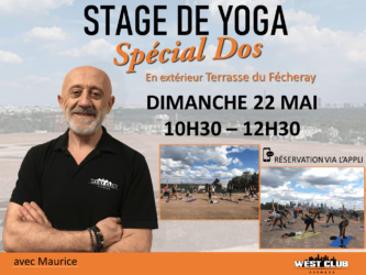 Stage de Yoga “Spécial Dos” , Dimanche 22 mai