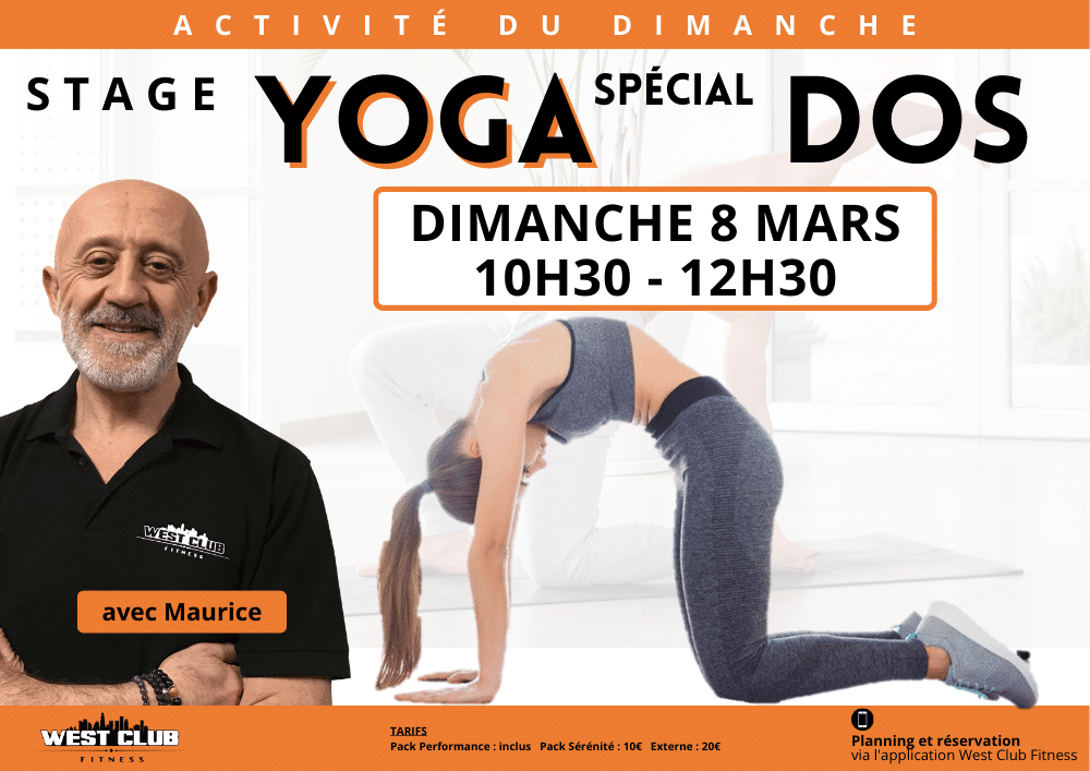 Yoga special DOS – dimanche 8 mars 2026