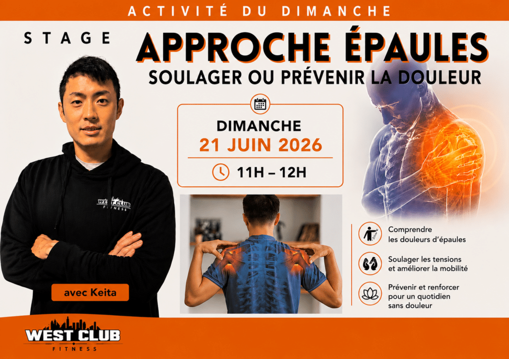 Stage Approche Épaules | dimanche 21 juin 2026